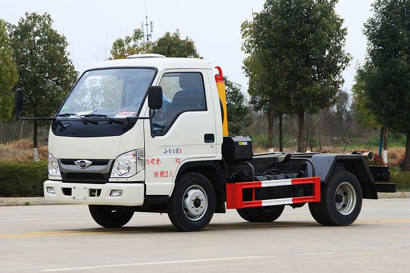 ​3方福田小卡之星勾臂垃圾车