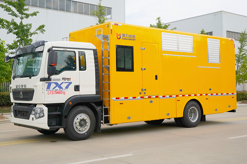 重汽豪沃大流量排涝抢险车4000方每时