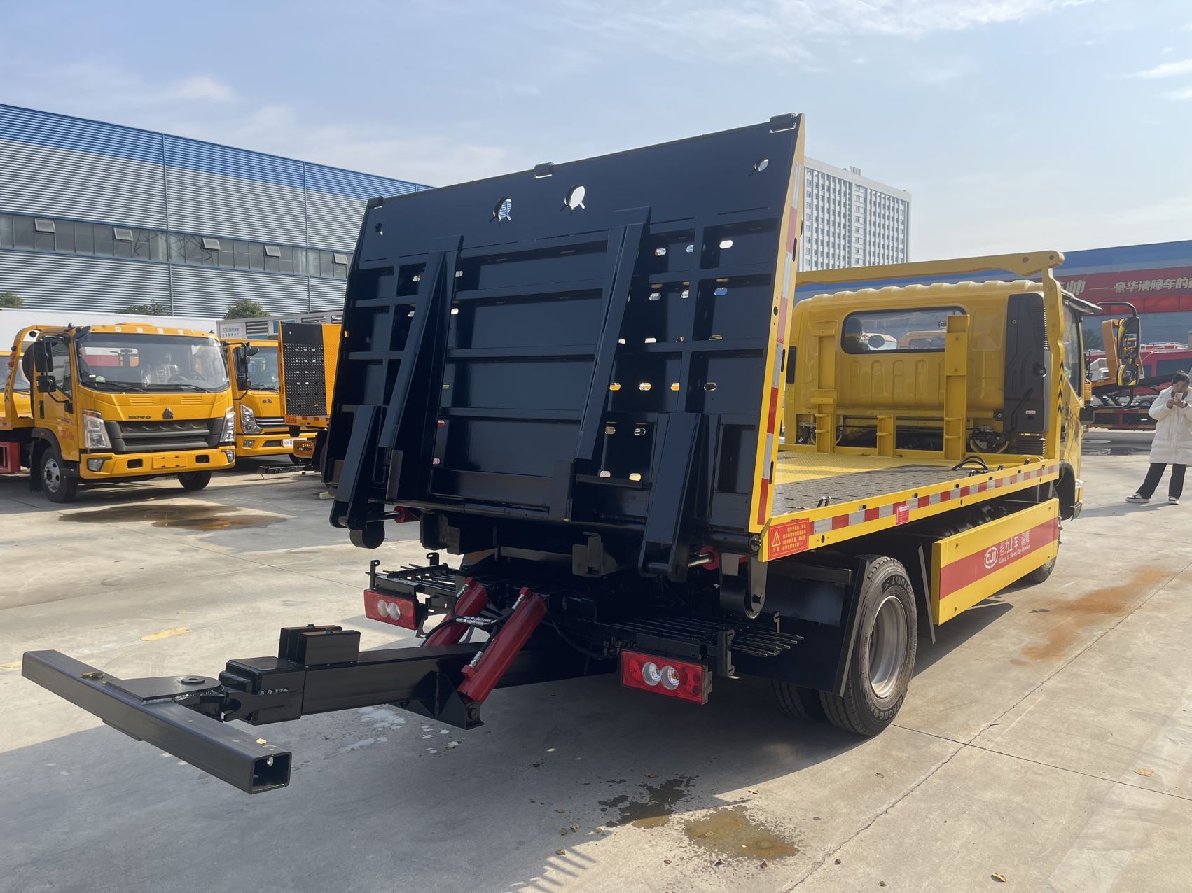 福田奥铃福康172马力蓝牌重载清障车