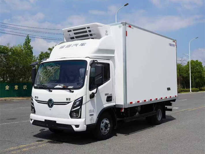 福田智蓝纯电动4.2米冷藏车