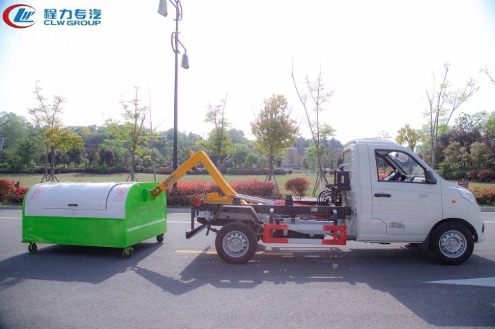 3方福田祥菱勾臂垃圾车