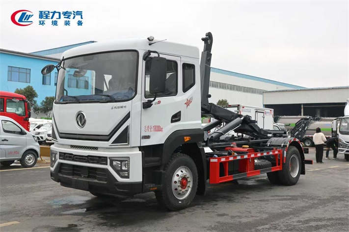 东风D9勾臂垃圾车（10方  12方）