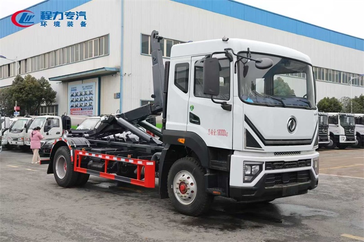 东风D9勾臂垃圾车（10方  12方）