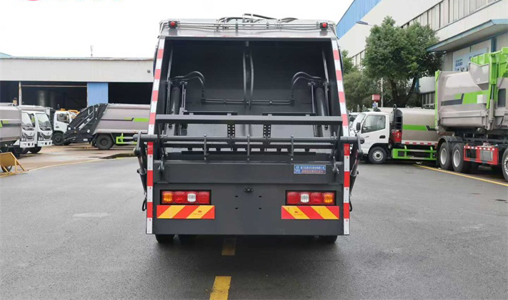 陕汽10方电动压缩垃圾车