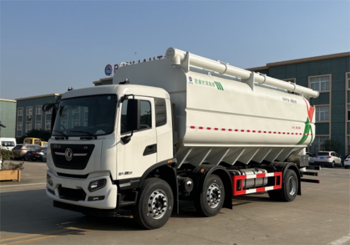 天锦小三轴散装饲料车