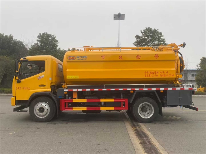 东风12方清洗吸污车