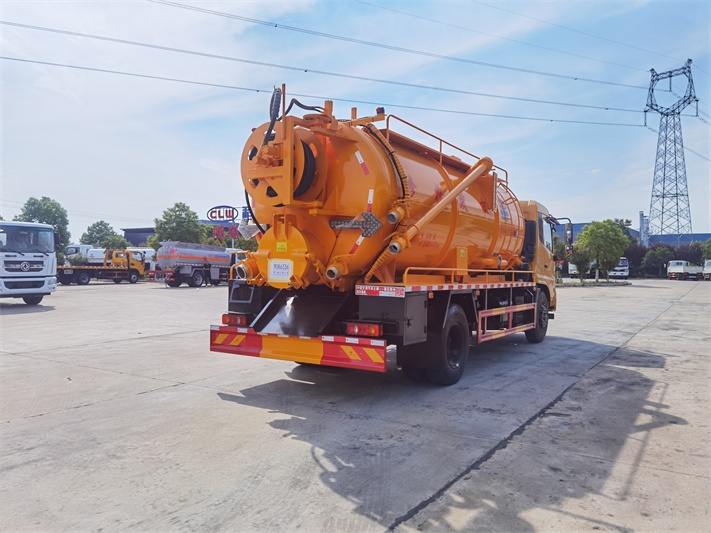 天锦15方清洗吸污车